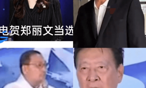 郑丽文当选后，有4个该祝贺的人没有祝贺！