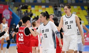 全运会女篮比赛：山西队迎首胜 四川队三连胜